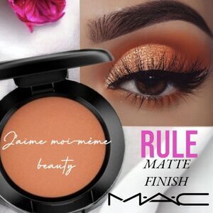MAC Eyeshadow Matte Eyeshadow in Rule (Vivid Orange)